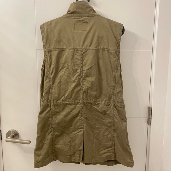 BANANA REPUBLIC Army Green Military Vest - Picture 5 of 7